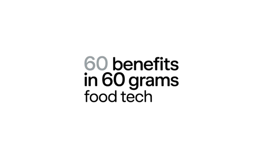 60 benefits in 1 product in 60 grams